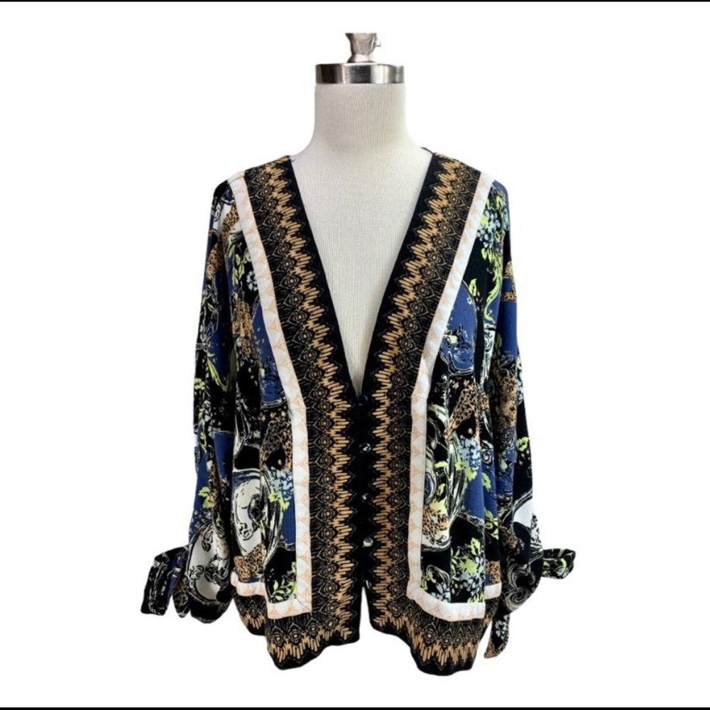Free People Catch Me If You Can Jacket Blouse M